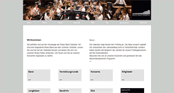 Desktop Screenshot of brassbandguerbetal.ch